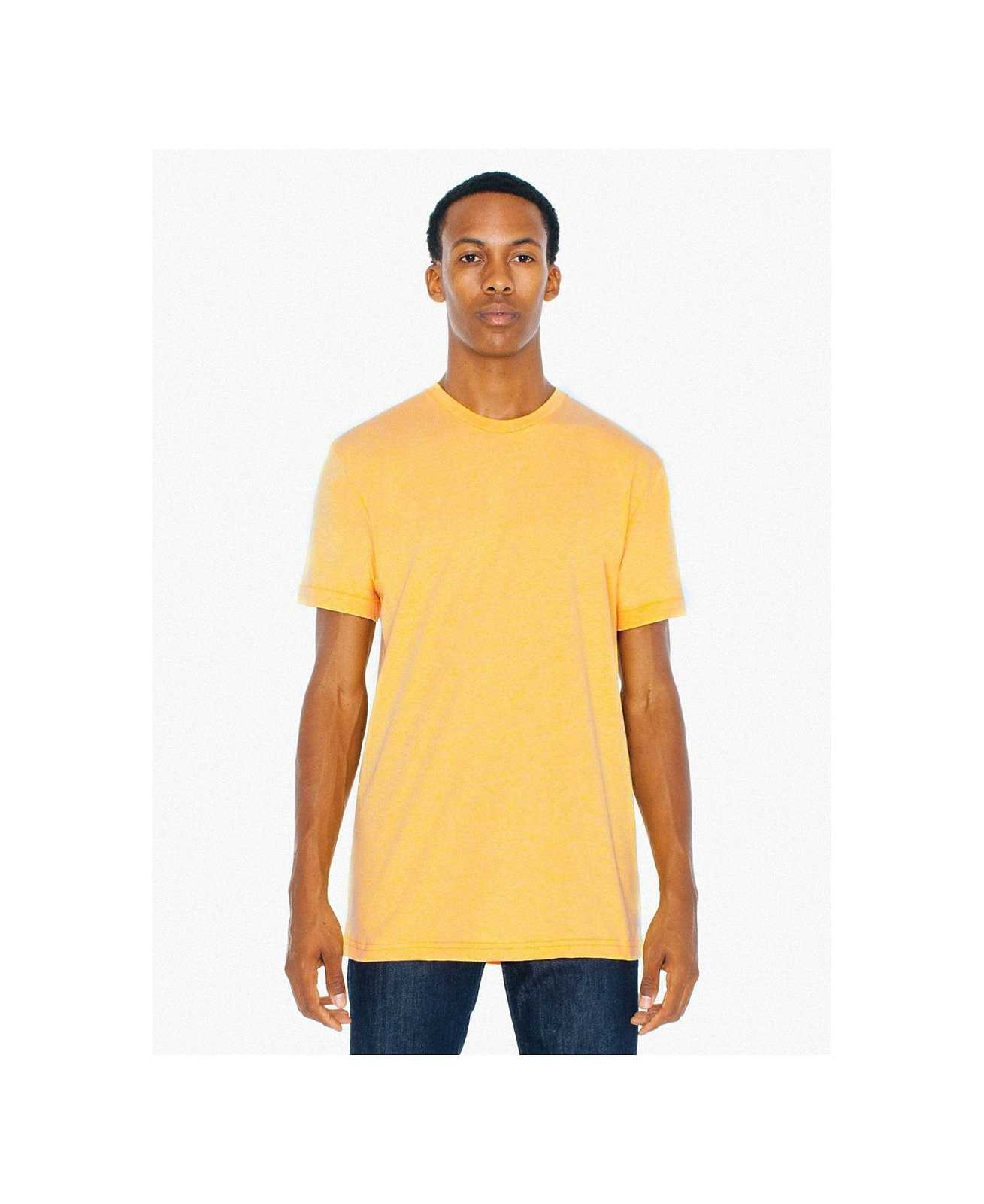 American Apparel BB401W Poly-Cotton T-Shirt - Heather Gold - HIT a Double