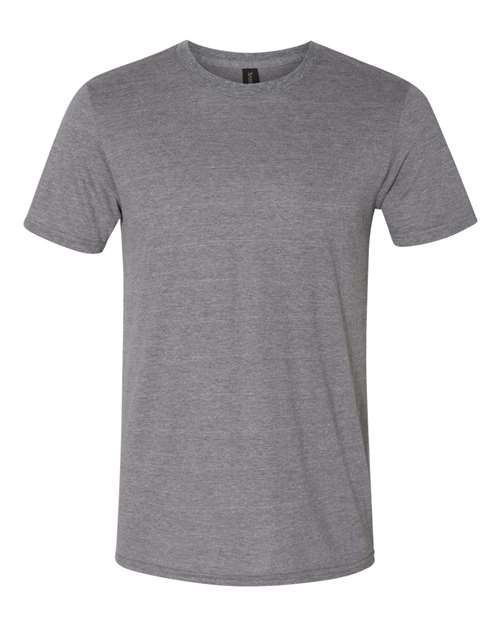 Anvil By Gildan 6750 Softstyle Triblend T-Shirt - Graphite Heather - HIT a Double