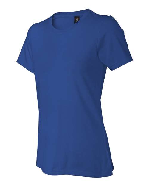 Anvil By Gildan 880 Softstyle Womens Lightweight T-Shirt - Royal Blue - HIT a Double