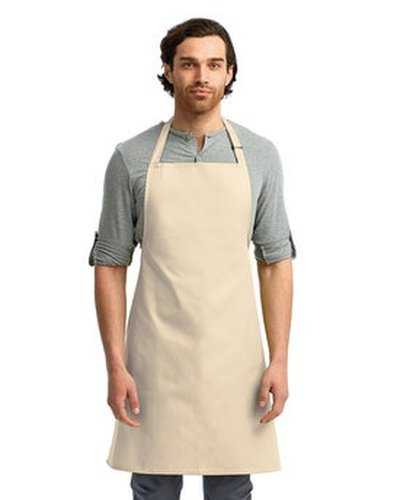 Artisan Collection by Reprime RP150 "Colours" Sustainable Bib Apron - Natural - HIT a Double