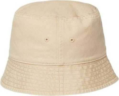 Atlantis Headwear POWELL Sustainable Bucket Hat - Khaki - HIT a Double - 1