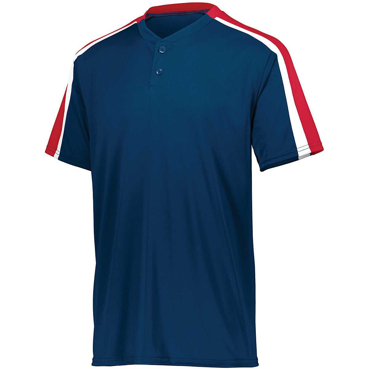 Augusta 1557 Power Plus Jersey 2.0 - Navy Red White - HIT a Double