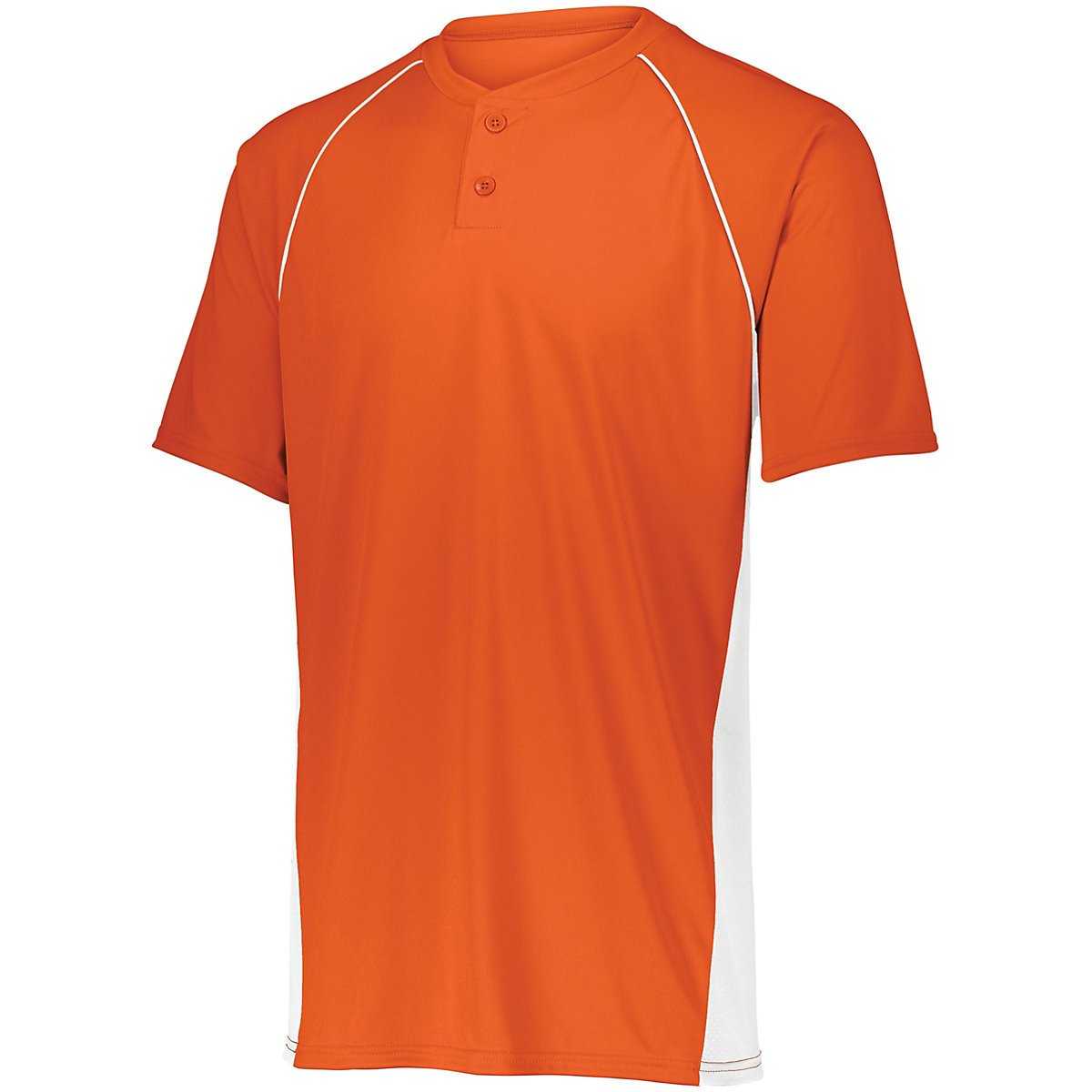 Augusta 1561 Youth Limit Jersey - Orange White - HIT a Double