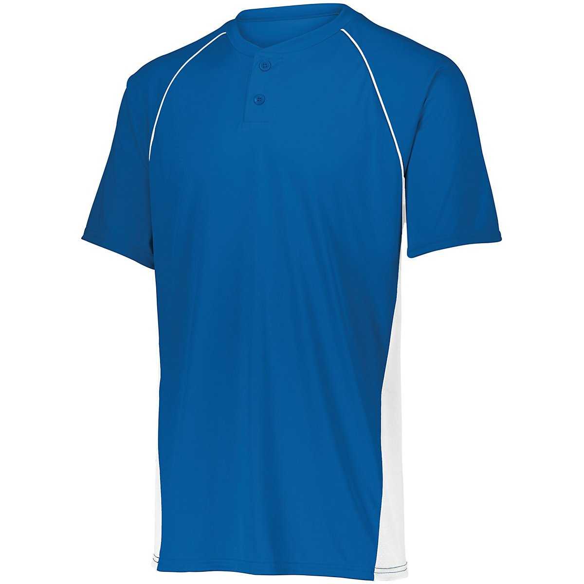 Augusta 1561 Youth Limit Jersey - Royal White - HIT a Double