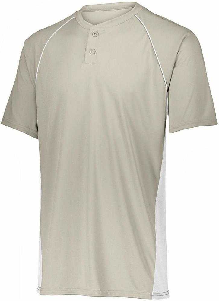 Augusta 1561 Youth Limit Jersey - Silver Grey White - HIT a Double