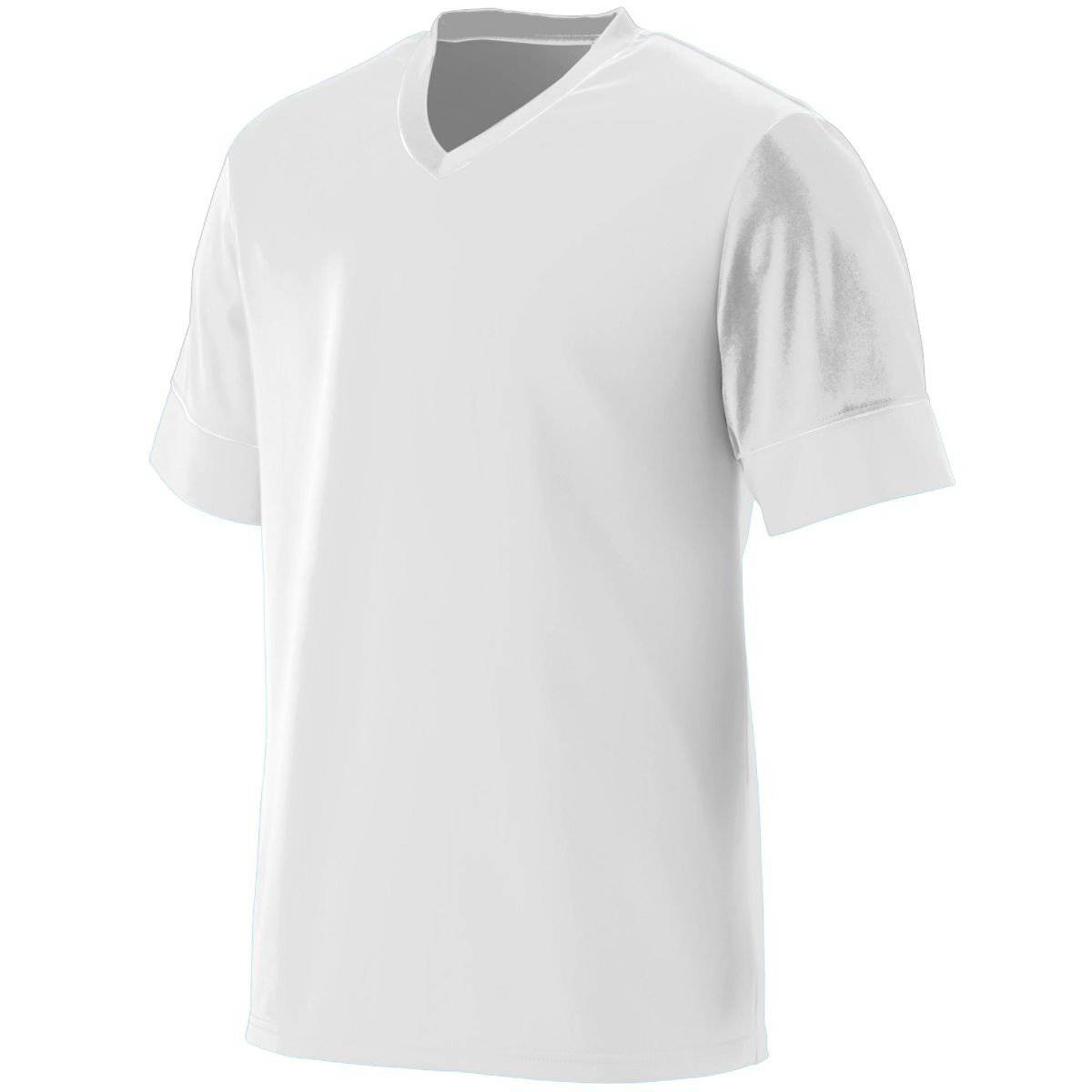 Augusta 1600 Lightning Jersey - White - HIT a Double