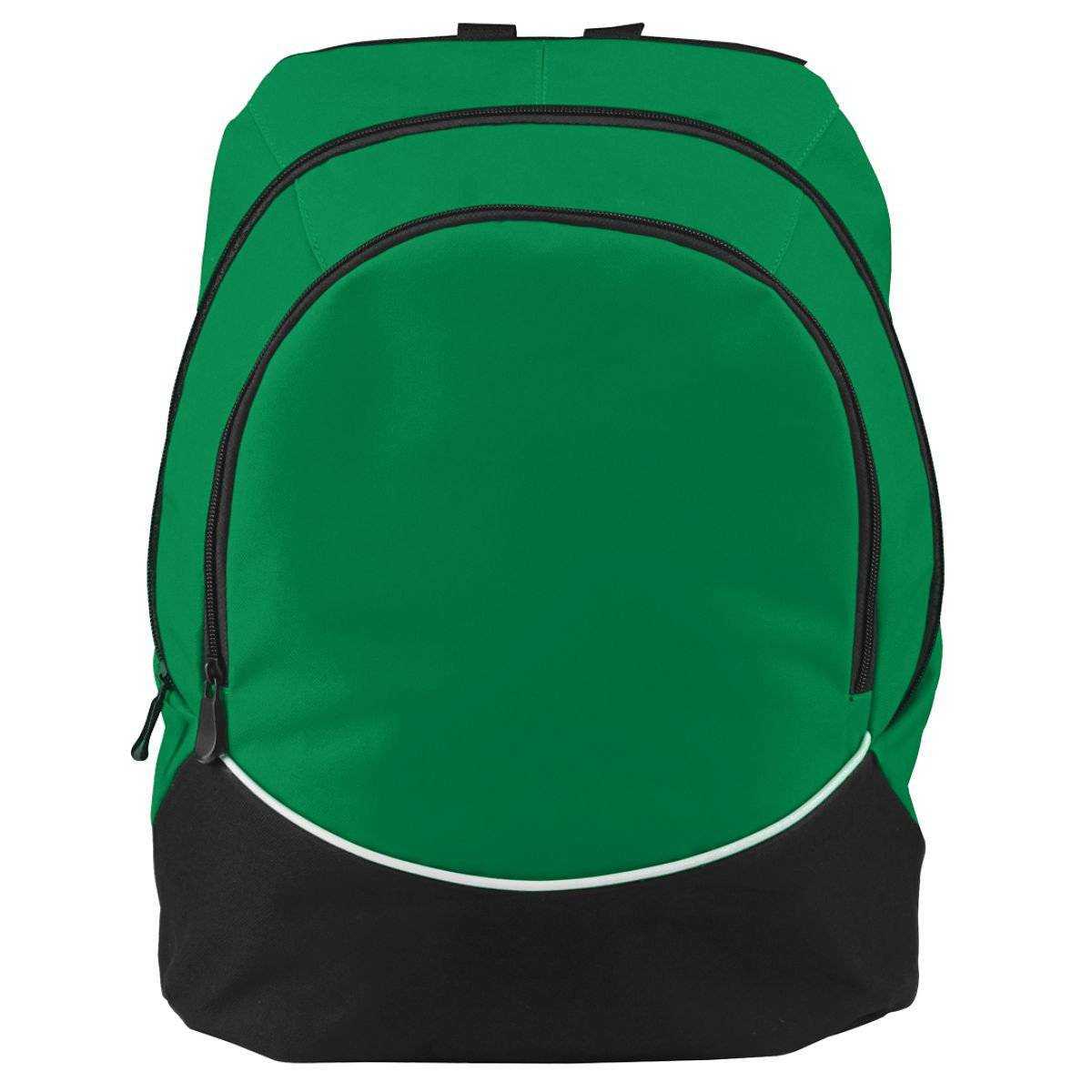 Augusta 1915 Tri-Color Backpack - Green Black White - HIT a Double