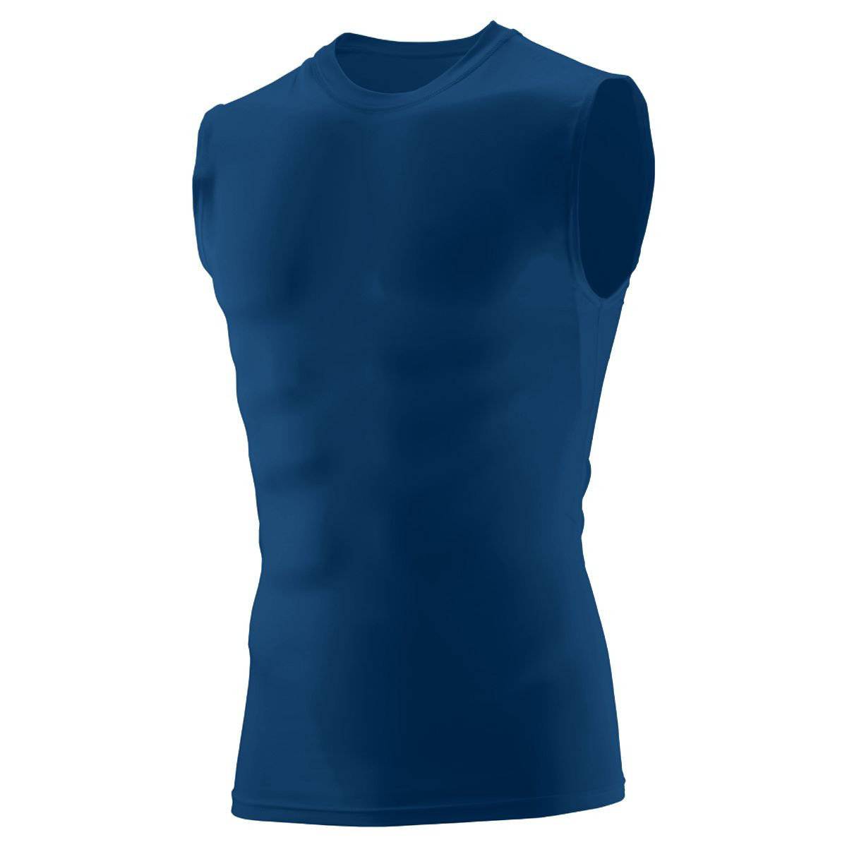 Augusta 2602 Sleeveless Compression Shirt - Navy - HIT a Double