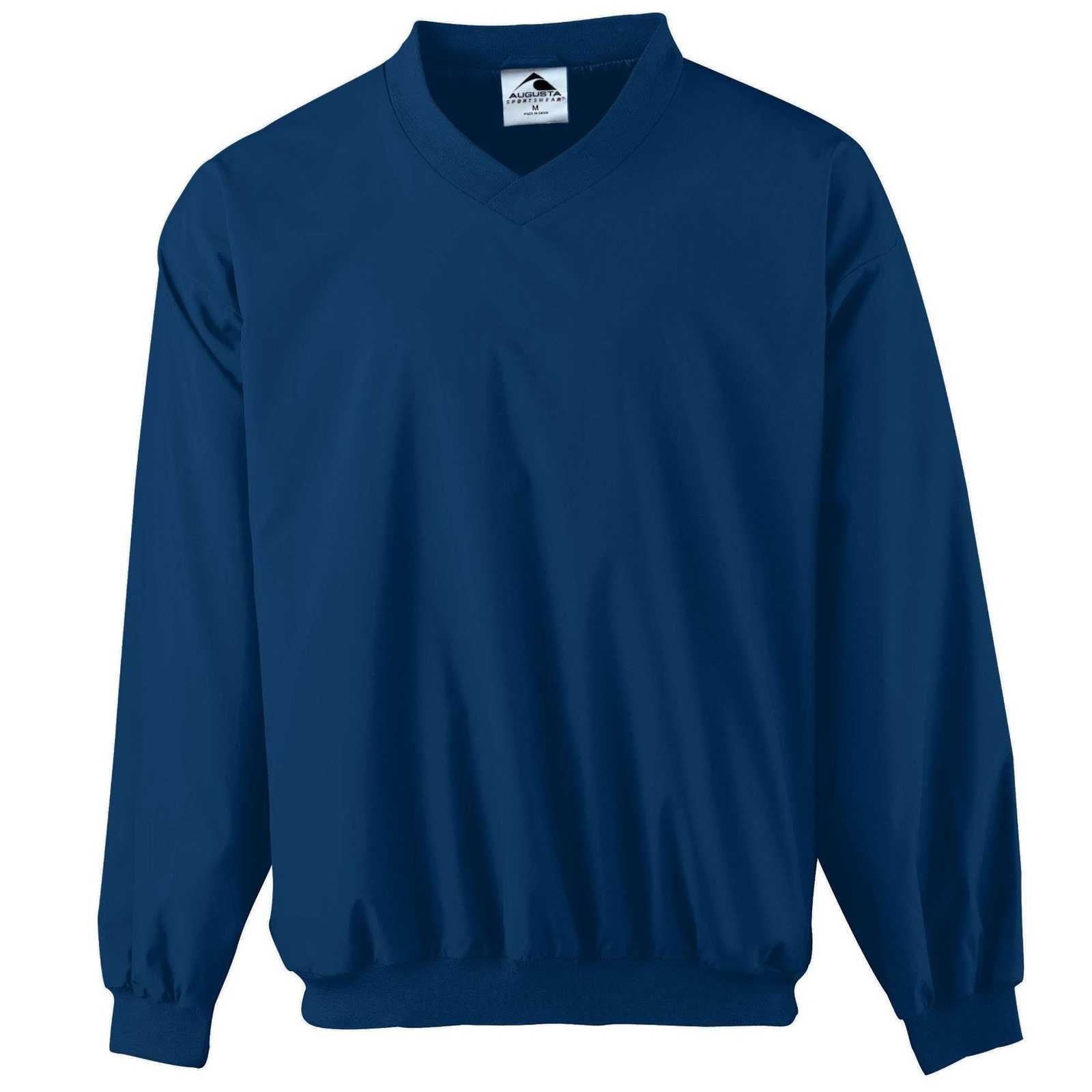 Augusta 3415 Micro Poly Windshirt/Lined - Navy - HIT a Double