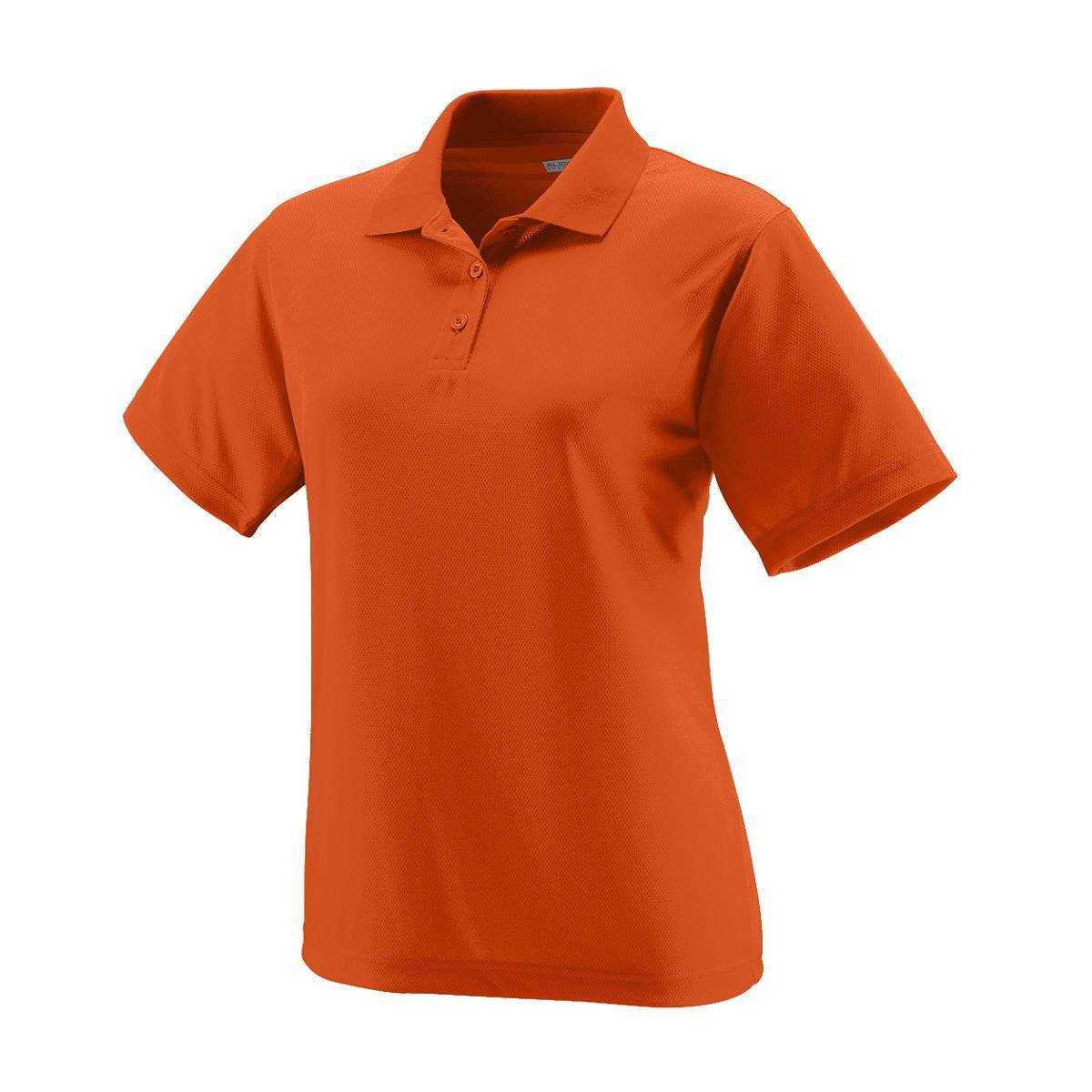 Augusta 5097 Ladies Wicking Mesh Sport Shirt - Orange - HIT a Double