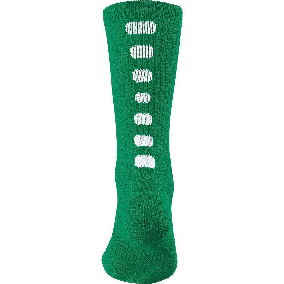 Augusta 6091 Color Block Crew Sock - Kelly White - HIT a Double