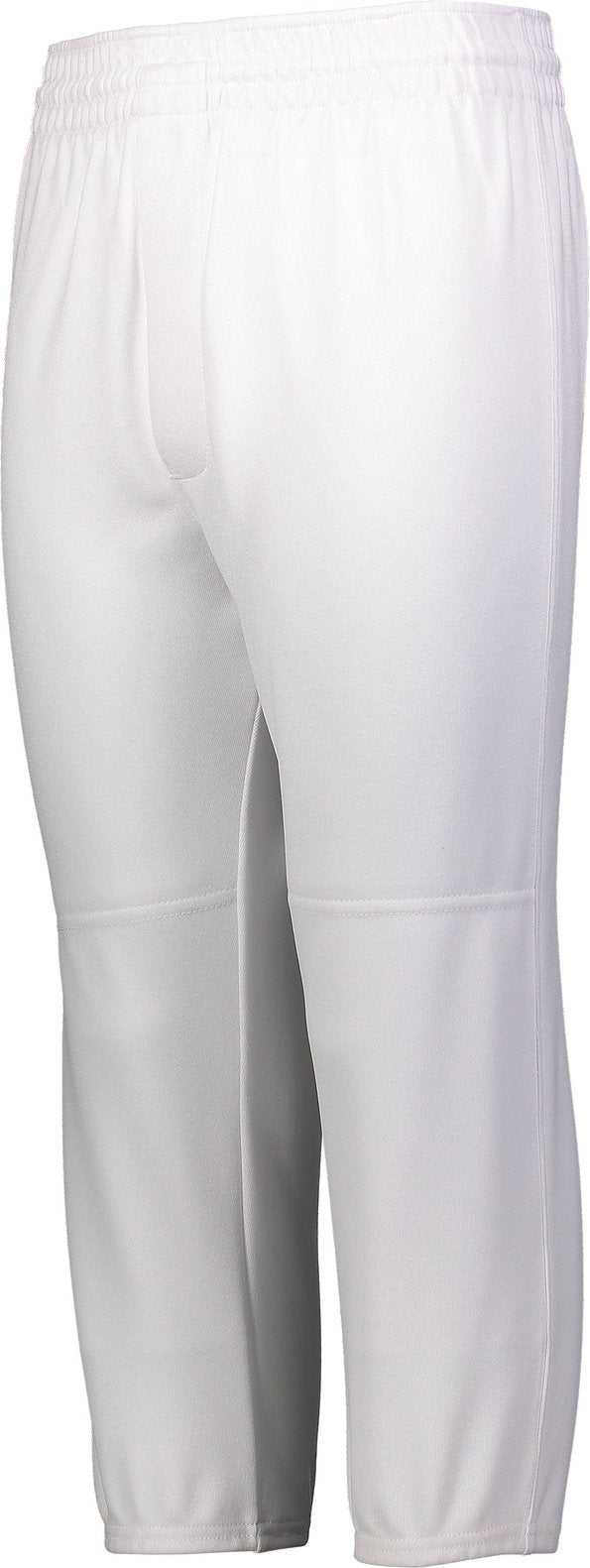 Augusta 6849 Youth Gamer Pull-Up Baseball Pant - White - HIT a Double