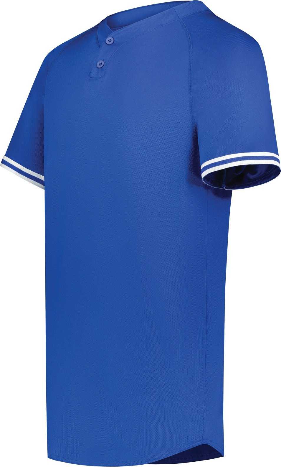 Augusta 6906 Youth Cutter+ Henley Jersey - Royal White - HIT a Double