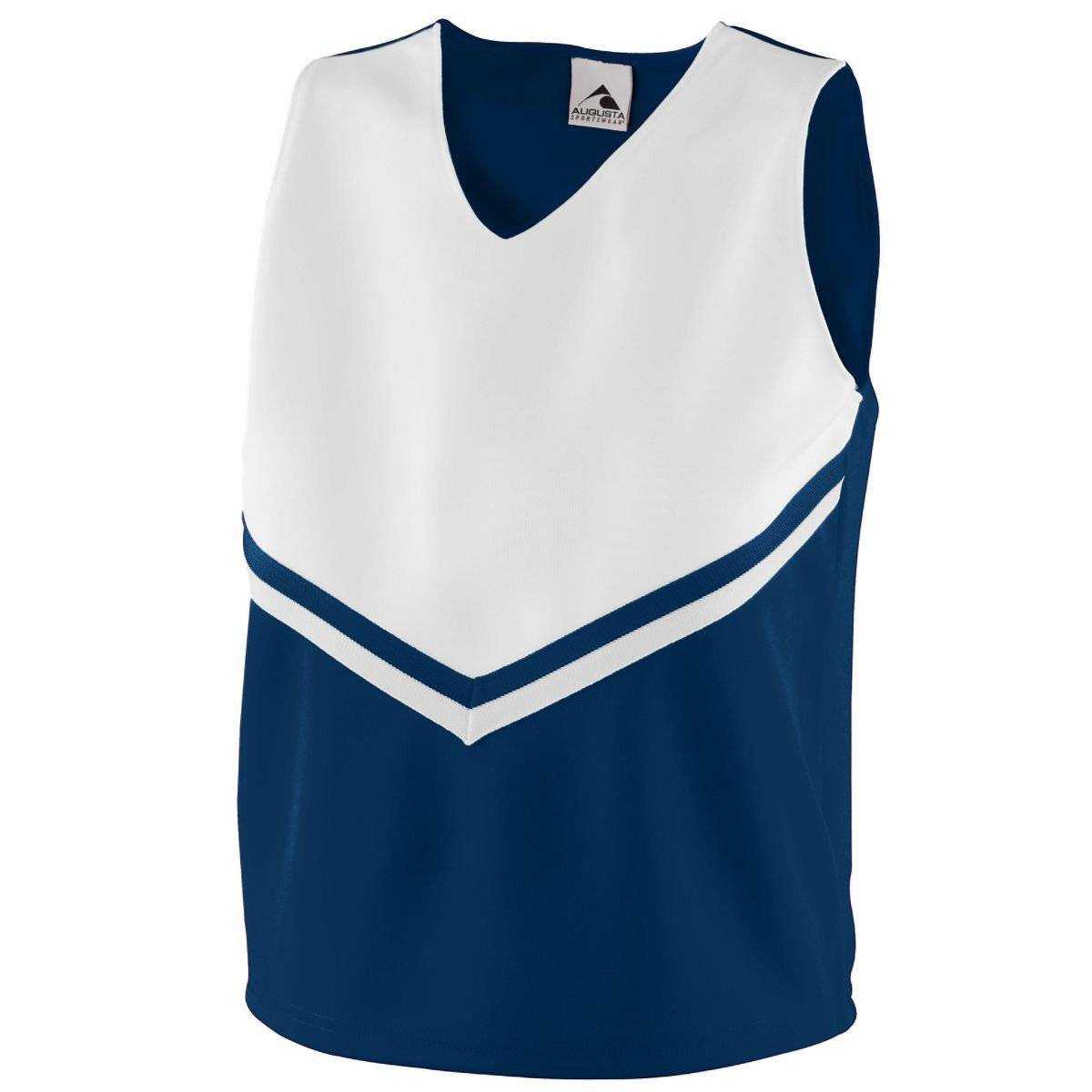 Augusta 9110 Ladies Pride Shell - Navy White - HIT a Double