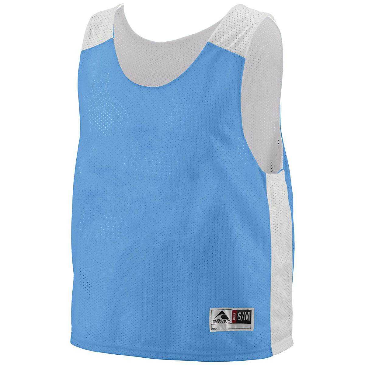 Augusta 9715 Face Off Reversible Jersey - Columbia Blue White - HIT a Double