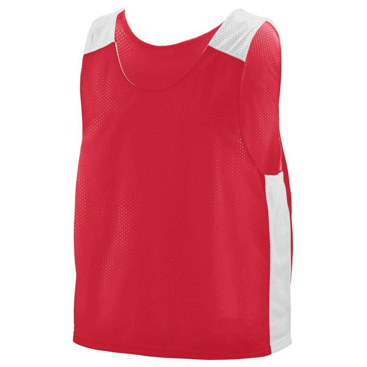 Augusta 9715 Face Off Reversible Jersey - Red White - HIT a Double