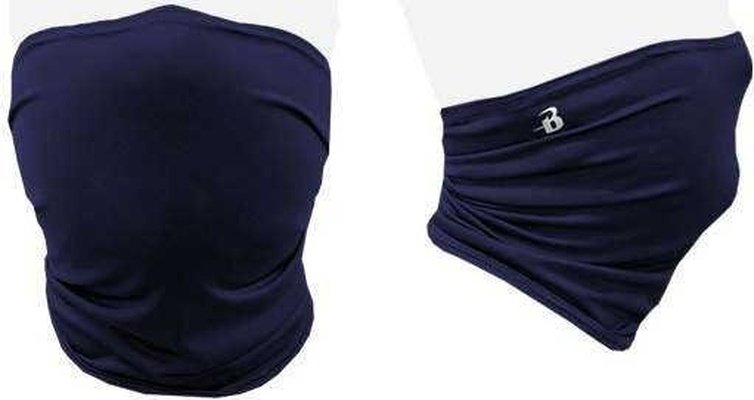 Badger Sport 1900 Performance Face Shield - Navy - HIT a Double - 1