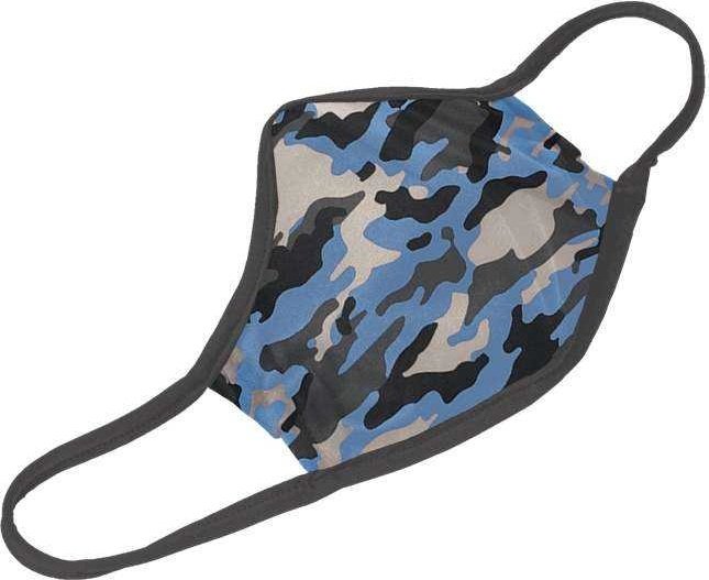 Badger Sport 1931 Reversible B-Core 3-Ply Mask - Columbia Camo Columbia Columbia - HIT a Double - 1