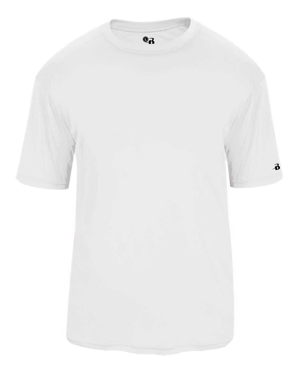 Badger Sport 2020 Ultimate Softlock Youth Tee - White - HIT a Double - 1