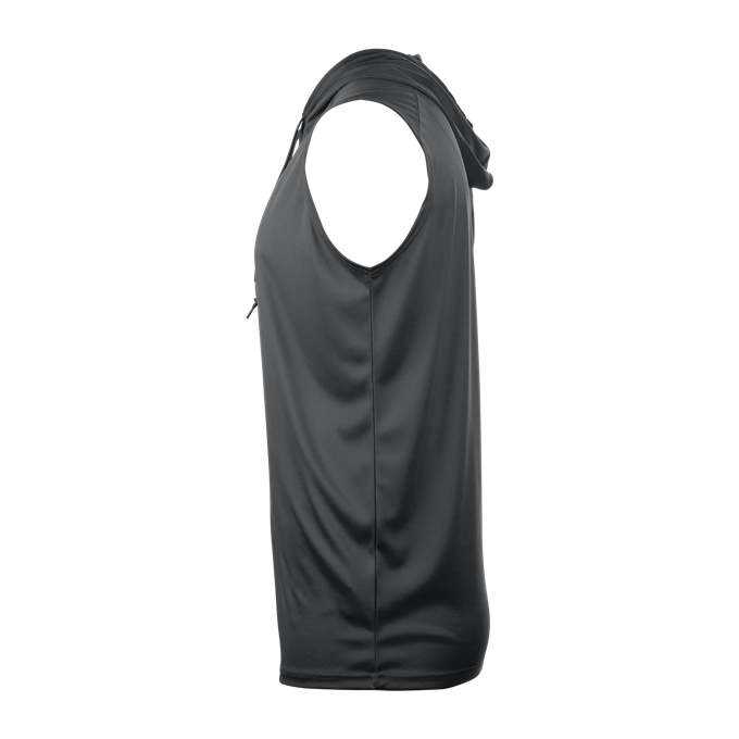 Badger Sport 2108 B-Core Sleeveless Hood Youth Tee - Graphite - HIT a Double - 1