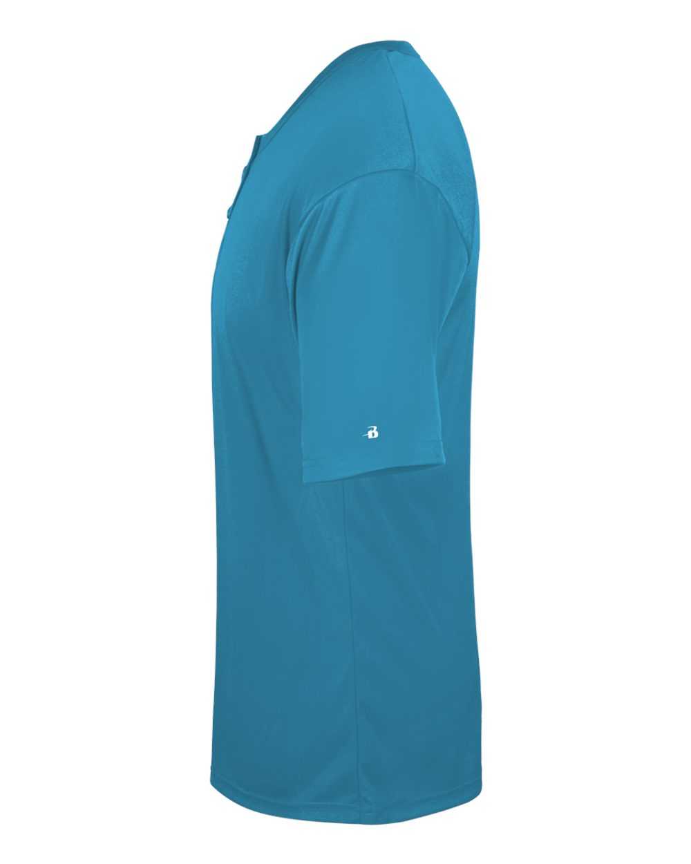 Badger Sport 2930 Youth B-Core Placket - Electric Blue - HIT a Double - 1