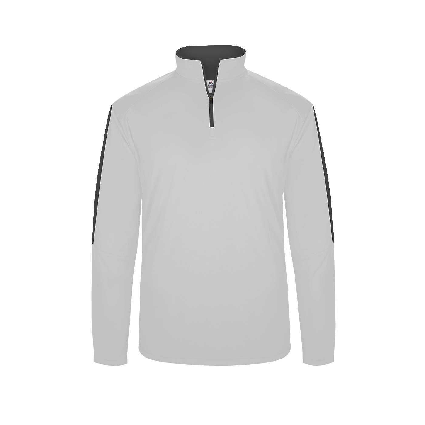 Badger Sport 4106 Sideline 1/4 Zip - Silver Graphite - HIT a Double - 1