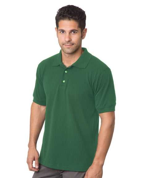Bayside 1000 USA-Made Polo - Forest Green - HIT a Double