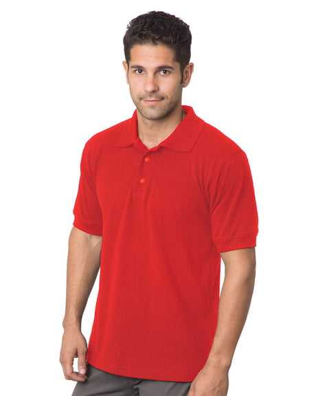 Bayside 1000 USA-Made Polo - Red - HIT a Double