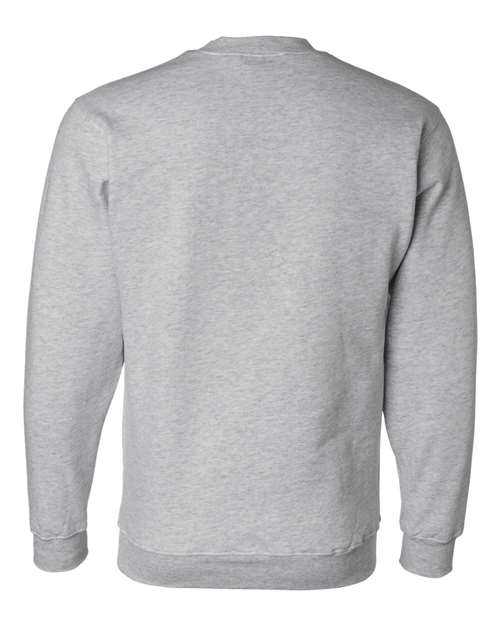 Bayside 1102 USA-Made Crewneck Sweatshirt - Dark Ash - HIT a Double