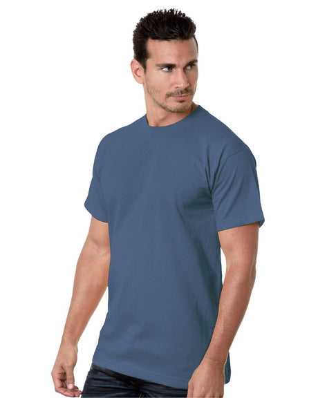 Bayside 5100 USA-Made Short Sleeve T-Shirt - Denim - HIT a Double