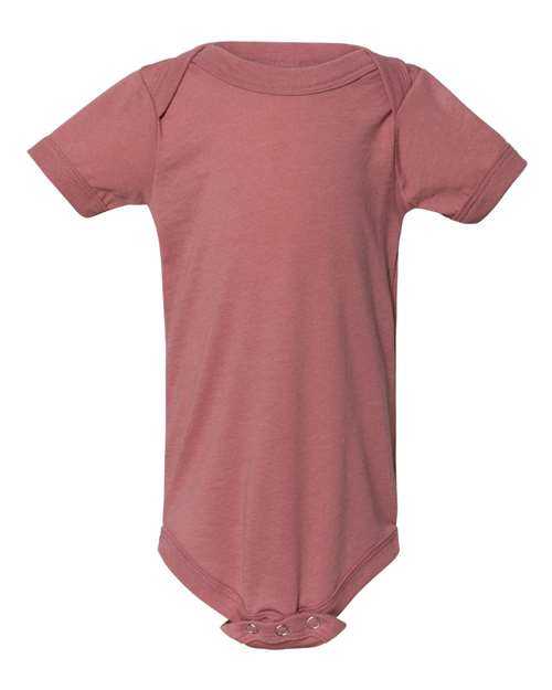 Bella + Canvas 134B Baby Triblend Short Sleeve One Piece - Mauve Triblend - HIT a Double