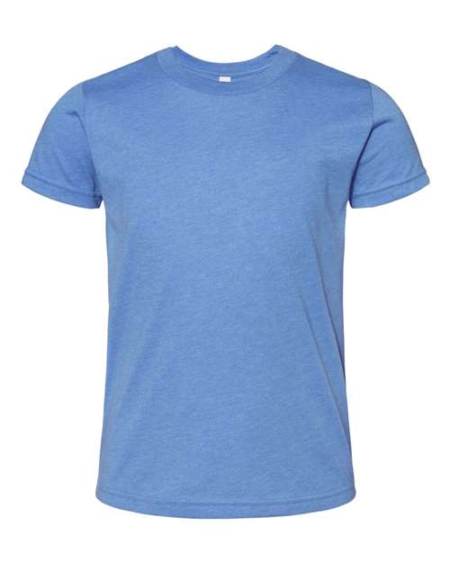 Bella + Canvas 3001Y Youth Unisex Jersey Tee - Columbia Blue - HIT a Double