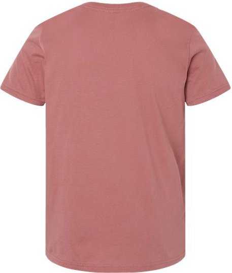 Bella + Canvas 3001Y Youth Unisex Jersey Tee - Mauve" - "HIT a Double