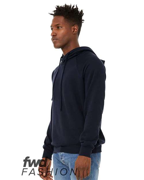 Bella + Canvas 3749 FWD Fashion Unisex Crossover Hoodie - Navy - HIT a Double