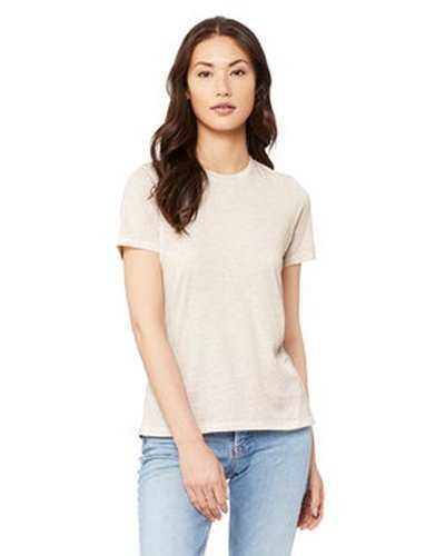 Bella + Canvas 6413 Ladies' Relaxed Triblend T-Shirt - Oatmeal Triblend - HIT a Double