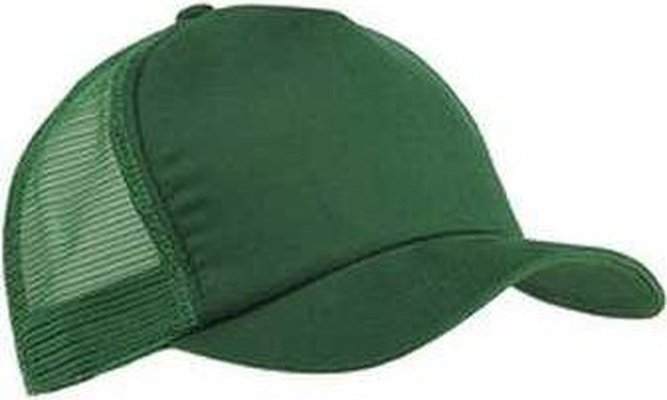 Big Accessories BX010 5-Panel Twill Trucker Cap - Forest - HIT a Double