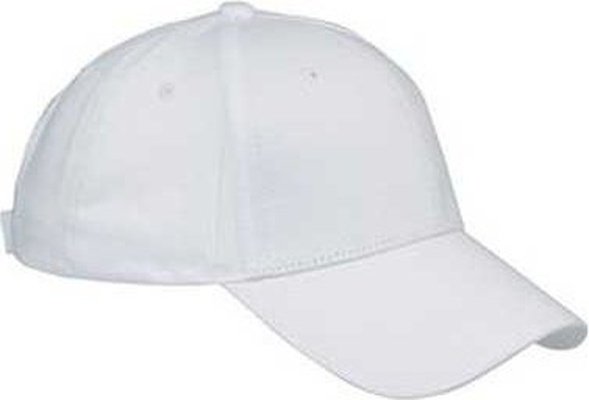 Big Accessories BX020 6-Panel Structured TwillCap - White - HIT a Double