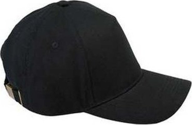 Big Accessories BX034 5-Panel Brushed Twill Cap - Black - HIT a Double