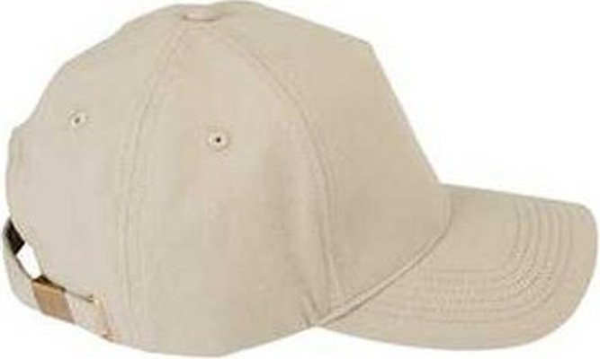 Big Accessories BX034 5-Panel Brushed Twill Cap - Khaki - HIT a Double