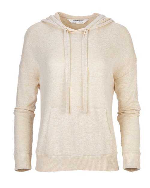 Boxercraft BW1501 Women's Cuddle Fleece Hooded Pullover - Oatmeal Heather - HIT a Double - 1