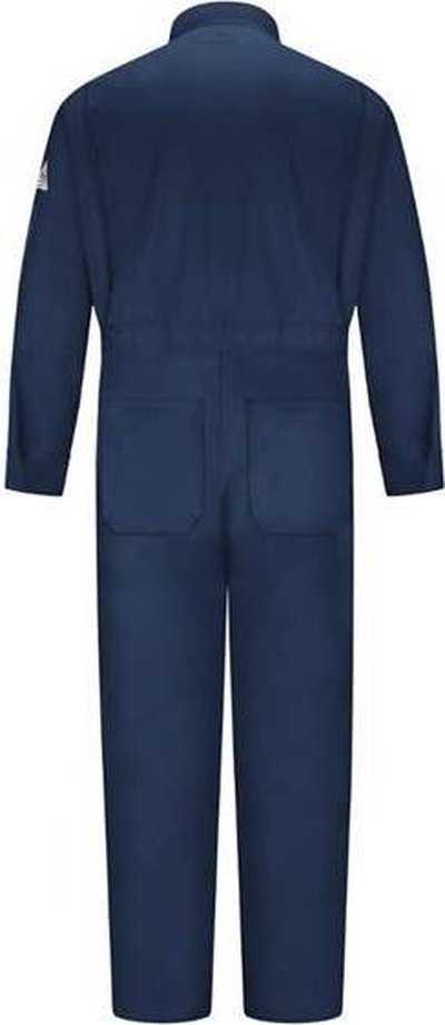 Bulwark CED4L Deluxe Coverall - EXCEL FR 7.5 oz. Long Sizes - Navy - HIT a Double - 1