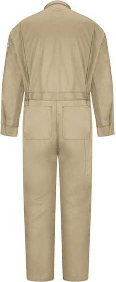 Bulwark CLD4L Deluxe Coverall - Long Sizes - Khaki - HIT a Double - 1