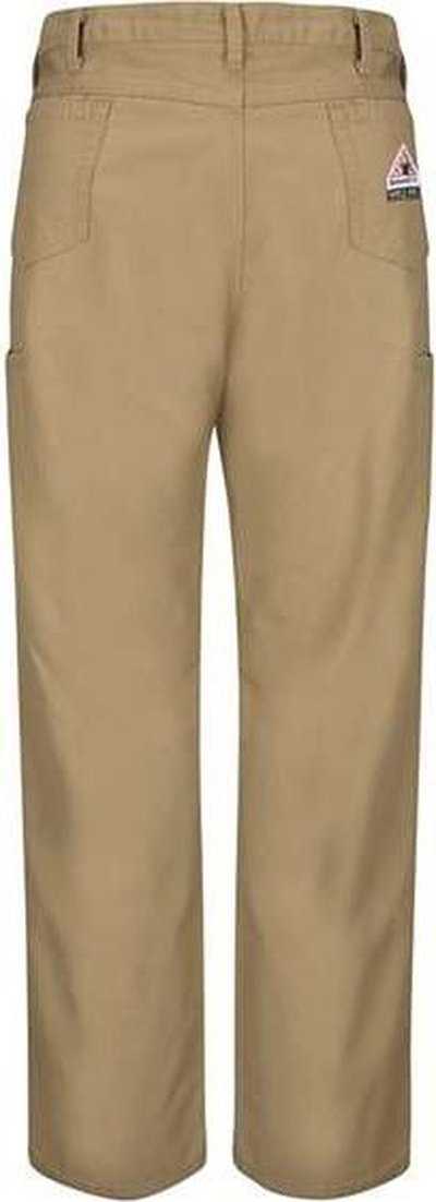 Bulwark PLJ6ODD Loose Fit Midweight Canvas Jean - EXCEL FR ComforTouch - 8.5 oz. - Odd Sizes - Khaki - 32I - HIT a Double - 1