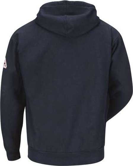 Bulwark SEH4L Zip-Front Hooded Sweatshirt - Long Sizes - Navy - HIT a Double - 1