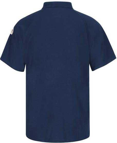 Bulwark SMP8 Classic Short Sleeve Polo - CoolTouch2 - Navy - HIT a Double - 1