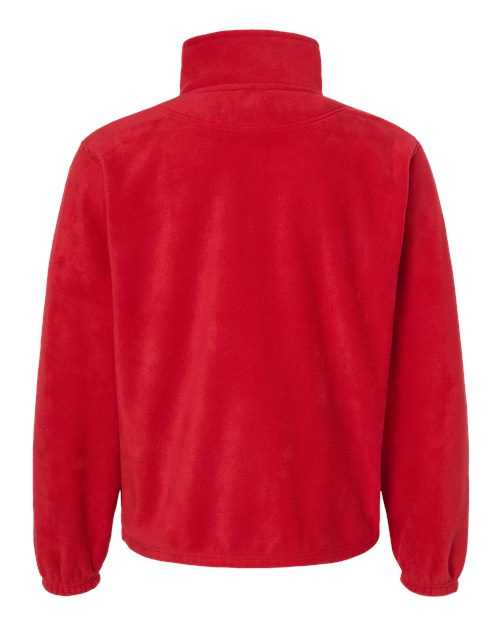 Burnside 3062 Polar Fleece Full-Zip Jacket - Red - HIT a Double