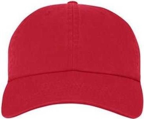 Champion CA2000 Washed Twill Cap - Red - HIT a Double
