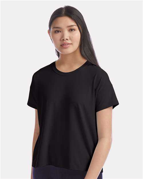 Champion t shirt store womens black