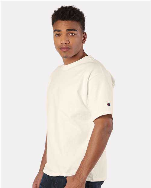 Champion T105 Heritage Jersey T-Shirt - Natural" - "HIT a Double