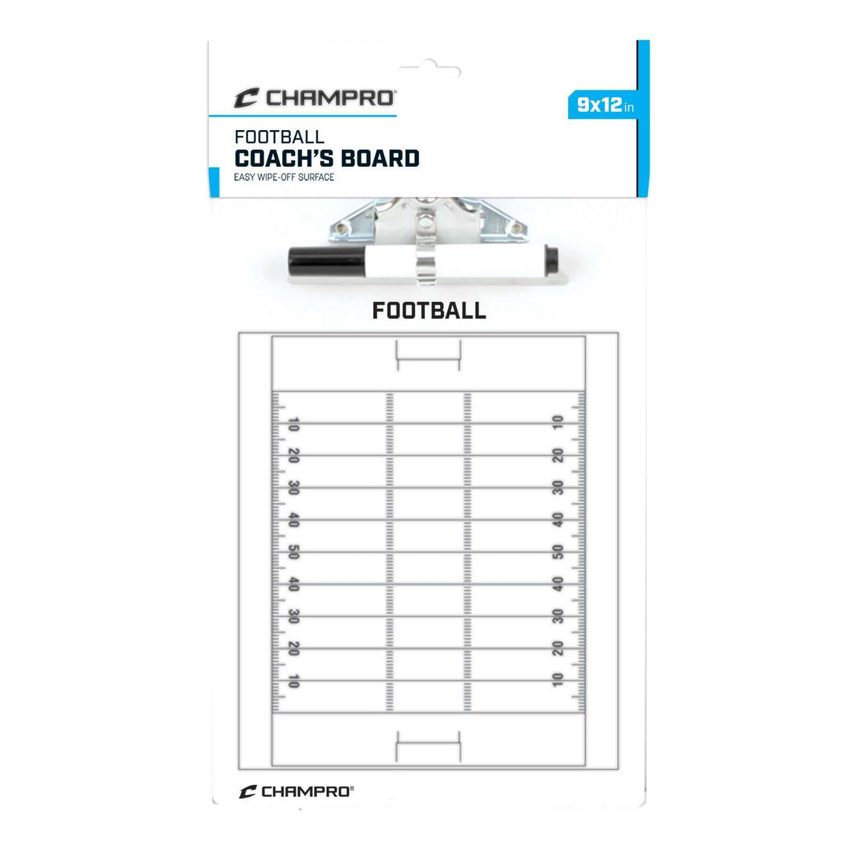 Champro A099F Football Coach&#39;s Board 9&quot; X 12&quot; - HIT a Double